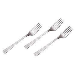 Set forchette frutta 3 pz Inox (16,7cm) ELITE Cromo lucido CVLX70C3