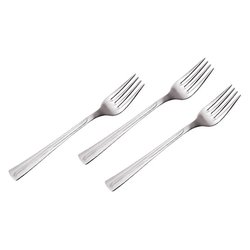 Set forchette tavola 3 pz Inox (19,2cm) ELITE Cromo lucido CVLX30C3