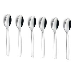 Set cucchiaini caffè 6 pz Inox (14,2cm) SHARK Cromo lucido CVLX90C6