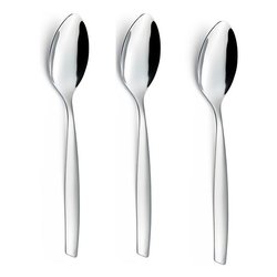 Set cucchiai frutta 3 pz Inox (18,6cm) SHARK Cromo lucido CVLX80C3
