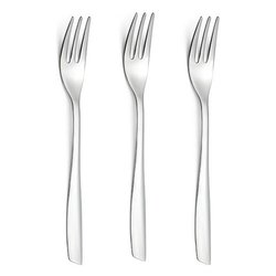 Set forchette dessert 3 pz Inox (15,5cm) SHARK Cromo lucido CVL180C3