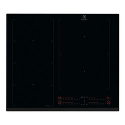 Piano cottura induzione 4 zone SERIE 600 EIV64453 Flexibridge Black (60cm)