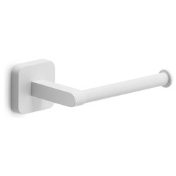 Porta rotolo WC parete TONGA Bianco (14,3x6,9x4,7 cm) TO24 02