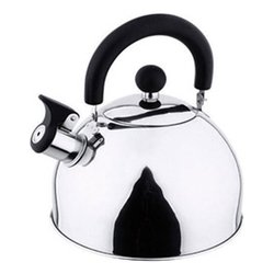 Bollitore Inox (1Lt) con fischietto Cromo lucido 013707