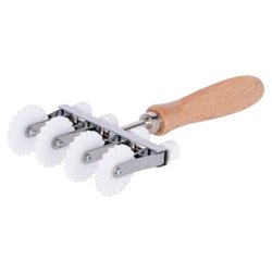 Taglia pasta regolabile 4 lame dentate 120 mm Art 395