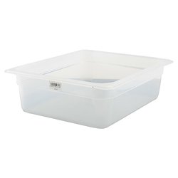 Bacinella alimenti Mod. 1/2 (5,9Lt) GASTRONORM Bianco traslucido 24PP190