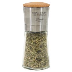 Macina Spezie (14,5cm) LA SPEZIA Trasparente e Cromo BIS02 06942E 000