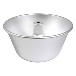 Stampo Alluminio Budino conico con tubo (18cm) Alluminio 1156018