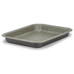 Teglia bassa Alluminio antiaderente (30x22cm) HAPPY STONE Grigio pietra HAPSTTEGREBA3022H