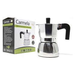 Caffettiera Inox 3 Tazze VIVI Carmela Cromo