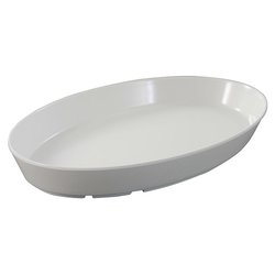 Vassoio ovale Buffet Floating Melamina (32,5x20cm) EFAY Bianco avorio E111713IV00