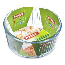 Pirofila Vetro temperato (21cm) Soufflé Trasparente 833B000