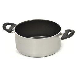Casseruola Alluminio antiaderente (12cm) FIREWORKS Grigio e Nero FIRC1225GR02