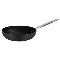 Padella Alluminio antiaderente alta svasata (28cm) PROFESSIONALE SERIE 2000 Nero 2102 28