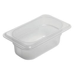 Bacinella alimenti Mod. 1/9 GASTRONORM Bianco traslucido (570ml) 92PP190