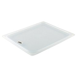 Coperchio bacinella alimenti Mod. 1/2 GASTRONORM Bianco traslucido 20PPCWSC190
