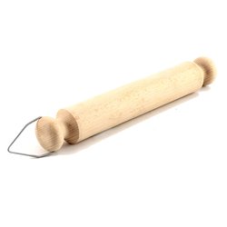 Mattarello Legno liscio con anello appendibile (30x4,5cm) TOP Naturale Art 68 30