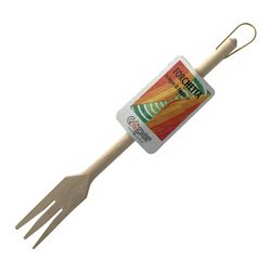 Forchettone Legno Magnum 3 punte con anello (35cm) Naturale Art 71 35
