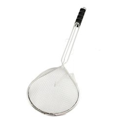 Colino rete manico lungo Inox (20x51cm) Cromo 177