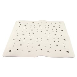 Tappeto bagno antiscivolo Per doccia SISSI Bianco (53x53 cm) V03GO5303GIT