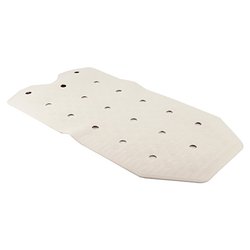 Tappeto bagno antiscivolo Per vasca SISSI Bianco (72x36 cm) V02GO7303GIT
