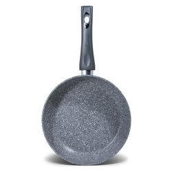 Padella Alluminio antiaderente (30cm) MADAME PETRAVERA Grigio pietra Y0F6PA0300