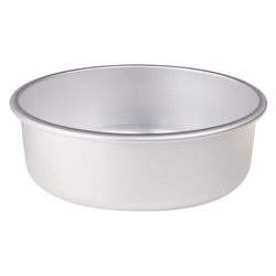 Teglia tortiera conica con orlo Alluminio (24cm) PROFESSIONAL FAMILY Silver FAMA43 824
