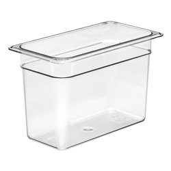 Bacinella alimenti Mod. 1/3 GASTRONORM Trasparente (6,9Lt) 38CW135