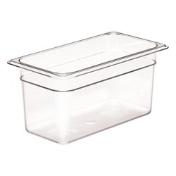 Bacinella alimenti Mod. 1/3 GASTRONORM Trasparente (5,3Lt) 36CW135