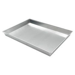 Teglia bassa Alluminio (60x40cm) PROFESSIONAL Silver COAL49 360
