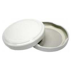 Set tappi (11cm) 12 pz Bianco