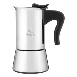 Caffettiera Inox 4 Tazze MISS SPLENDY Cromo lucido 121312