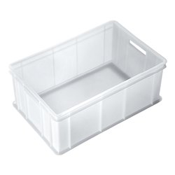 Cassetta SERVICE sovrapponibile per alimenti Bianco (60x40x13cm) 1885 HD2