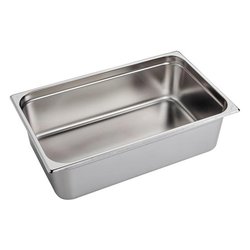 Bacinella alimenti Mod. 1/1 GASTRONORM Cromo lucido (20Lt) 17111500ICV