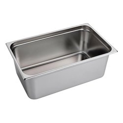 Bacinella alimenti Mod. 1/1 GASTRONORM Cromo lucido (26Lt) 17112000ICV