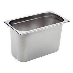 Bacinella alimenti Mod. 1/3 GASTRONORM Cromo lucido (7Lt) 17132000ICV