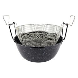 Friggitrice con cestello (32cm) Ferro Nero 15510320FCV