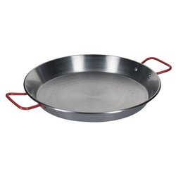 Tegame Ferro (36cm) Paellera Valenciana GARCIMA LA IDEAL Silver spazzolato G1003600000