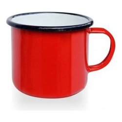 Bollilatte Smaltato (9cm) EVA Rosso 012176