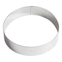 Stampo Inox Torta fascia cerchio (14cm) Acciaio inox X4014