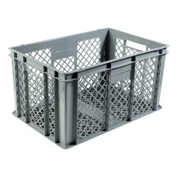 Cassetta EUROPA forata per alimenti Grigio (40x30x32cm) EF4332MEGR