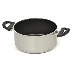 Casseruola Alluminio antiaderente (16cm) FIREWORKS Grigio e Nero FIRC1625GR02