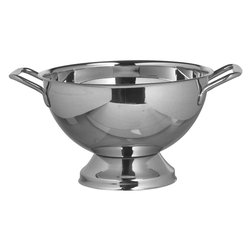 Zuppiera Inox (26x17cm) da tavola con maniglie Cromo 30877226