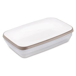 Contenitore alimenti (400ml) CIAO FRESCO Bianco e Tortora 01041