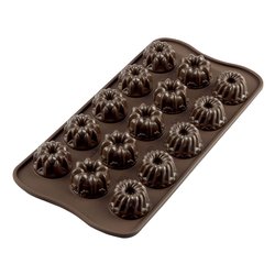 Stampo Silicone Cioccolatini 15P Fantasia (2,8cm) 22 119 77 0065
