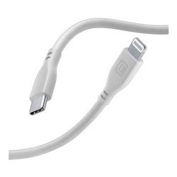 Cavo Lightning SOFT CABLE Certificato Apple Mfi Silver 1,2m USBDATASOFTC2LMFID