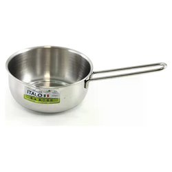Casseruola Inox (14cm) 1 manico ITALO Cromo 156 14