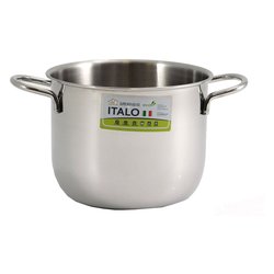 Pentola Inox (22cm) ITALO Cromo 152 22