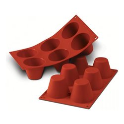 Stampo Silicone Muffin 6P (7,5cm) 20 052 00 0060