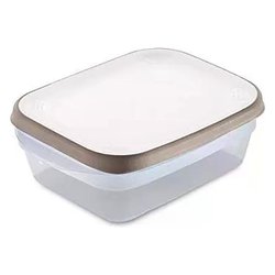 Contenitore alimenti (1,2Lt) CIAO FRESCO Bianco e Tortora 01121